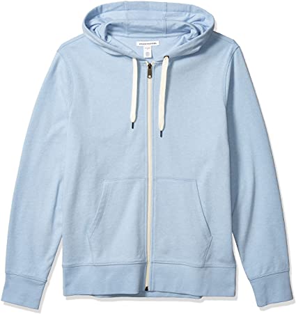 Amazon Essentials Men's Lightweight French Terry Full-Zip Hooded Sweatshirt