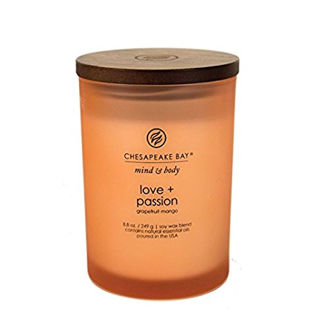 Chesapeake Bay Candle Mind & Body Medium Jar Scented Candle, Love   Passion