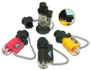 Blazer Products 189-2074 PB207 Pocket Torch Red with Clear Bottom