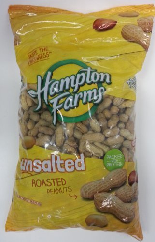 Hampton Farms No Salt Roasted In Shell Peanuts - 5lb Bag by hampton farms [Foods]