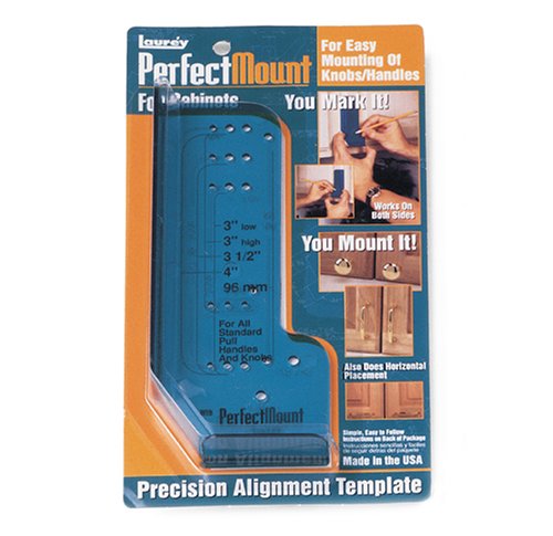 Laurey 98201 Perfect Mount Precision Allignment Template for Cabinet Hardware