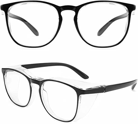 Alsenor Safety Glasses Anti Fog Goggles Protective Eyewear Blue Light Blocking Anti Dust UV Protection Glasses For Men Women