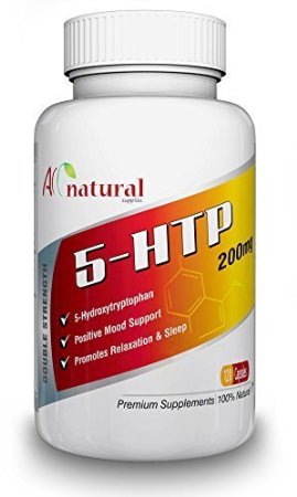 All Natural 5HTP 200mg 120 HIGH STRENGTH capsules 4 month supply UK MANUFACTURED Increase serotonin levels naturally with this Natural Mood Enhancer Suitable for VEGETARIANS