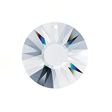 Swarovski Strass Clear Sun Disc Crystal Prism #8950-001-40 with logo