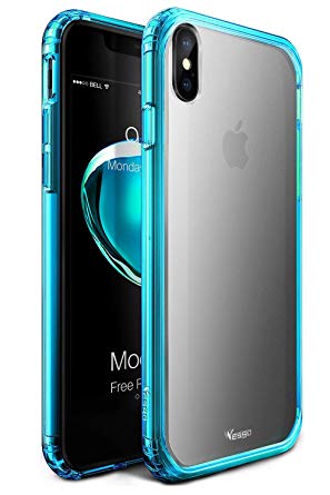 for iPhone Xs Case,iPhone X Case, Shock Absorption Cover Case for iPhone Xs/X(Green)