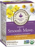 Traditional Medicinals Organic Smooth Move Chamomile Tea 16 Tea Bags Pack of 6