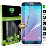 Samsung Note 5 Screen Protector K-GuardsPREMIUM NEW MODEL NANO TEMPERED GLASS Technology World Strongest  Lifetime Warranty HDHigh-Definition W Bubble-Free Install