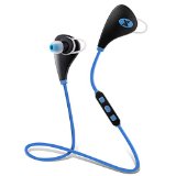 Xinglan Wireless Bluetooth 40 In-Ear Noise Cancelling Headphone Blue