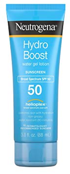 Neutrogena Hydro Boost Spf#50 Water Gel Sunscreen Lotion 3 Ounce (88ml)