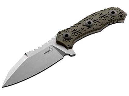 Boker Plus 02BO055 Colubris Knife with 4-1/4 In. Straight Edge Blade, Green