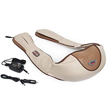 Kendal Shiatsu Kneading Back Neck Shoulder Full Body Massager with Heated Therapy