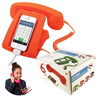 Talk Dock Mobile Device Handset and Charging Cradle