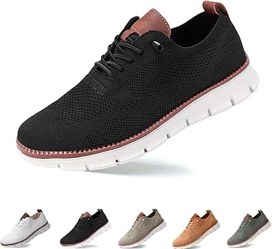 Mens Wearbreeze Shoes, Urban - Ultra Comfortable Shoes, Breeze Shoes for Men, Men's Mesh Dress Sneakers Business Shoes