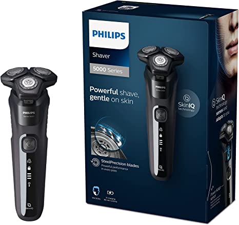 Philips Shaver Series 5000 Dry and Wet Electric Shaver for Men (Model S5588/20)