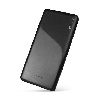 Mobility 10000 mAh Power Bank black w Dual USB Output - Portable Charger  Battery Pack Designed to Charge and Power Cell Phones Tablets and Other Mobile Devices While Traveling or On-the-Go