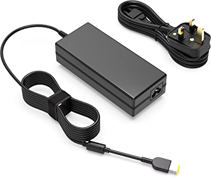 135W AC Charger Fit for Lenovo Legion Y50 Y520 Y530 Y730 Y7000P Y50p Y50c Ideapad Y700 700 ThinkPad P1 P15v T15p S5 2nd Gen 1 2 3 4 Laptop Power Supply Adapter Cord