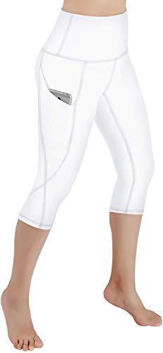 ODODOS Out Pocket High Waist Yoga Pants,Tummy Control,Pocket Workout Yoga Pant