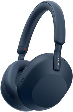 Sony WH-1000XM5 Noise Canceling Wireless Headphones - 30hr Battery Life - Over-Ear Style - Optimized for Alexa and Google Assistant - Built-in mic for Calls - Midnight