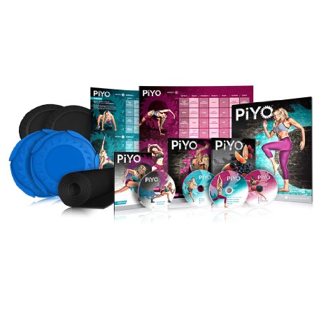 Chalene Johnson's PiYo Deluxe Kit - DVD Workout with Exercise Videos   Fitness Tools and Nutrition Guide