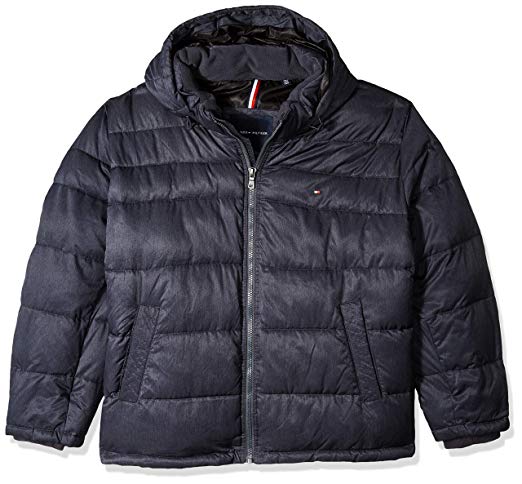 Tommy Hilfiger Men's Classic Hooded Puffer Jacket