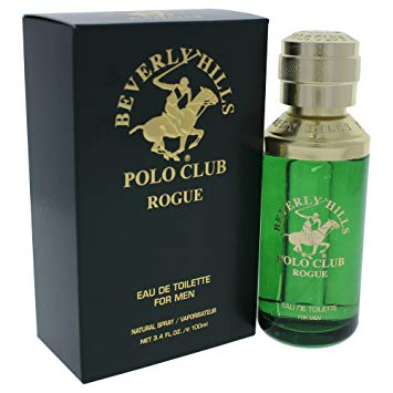 Beverly Hills Polo Club Rogue Eau de Toilette Spray for Men, 3.4 Ounce