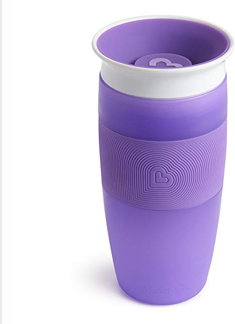 Munchkin Miracle 360 Degree Sippy Cup, 14 oz/414 ml, Purple