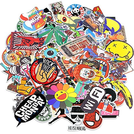 Car Stickers Pack 150 Pieces Xpassion Motorcycle Bicycle Skateboard Laptop Luggage Vinyl Bumper Stickers Waterproof