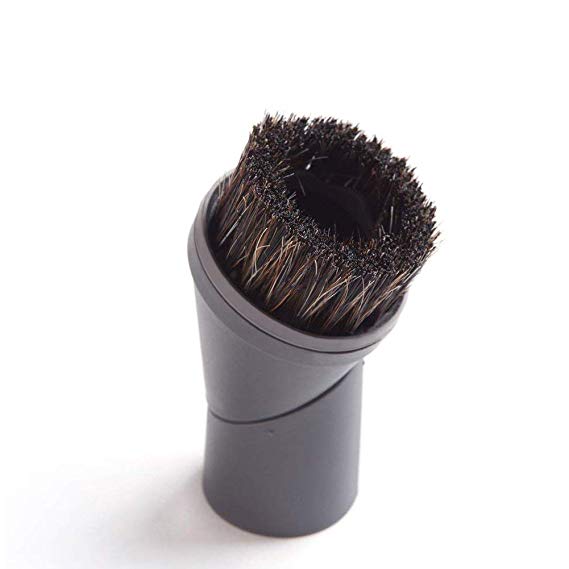EZ SPARES Vacuum Cleaner Universal Horsehair Dust Small Mini Floor Brush Cleaning Rotating Brush Accepting Replacement for All Brands Like Miele 07132710