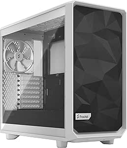 Fractal Design Meshify 2 Lite White ATX Flexible Tempered Glass Window Mid Tower Computer Case