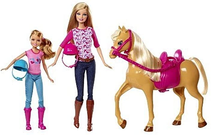 Barbie Pinktastic Sisters Riding Lessons