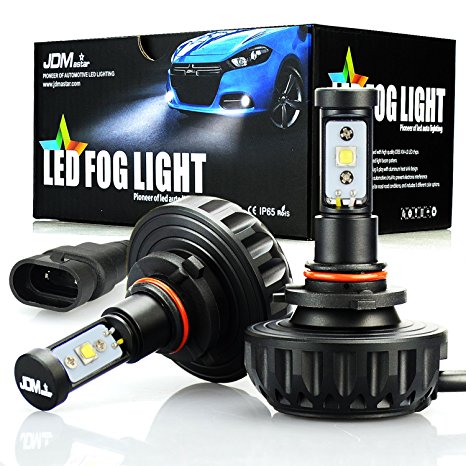 JDM ASTAR 4400 Lumens Extremely Bright 9005 High Power LED Bulbs with for DRL or Fog Lights, Xenon White(Brightest Fog lights on the market)