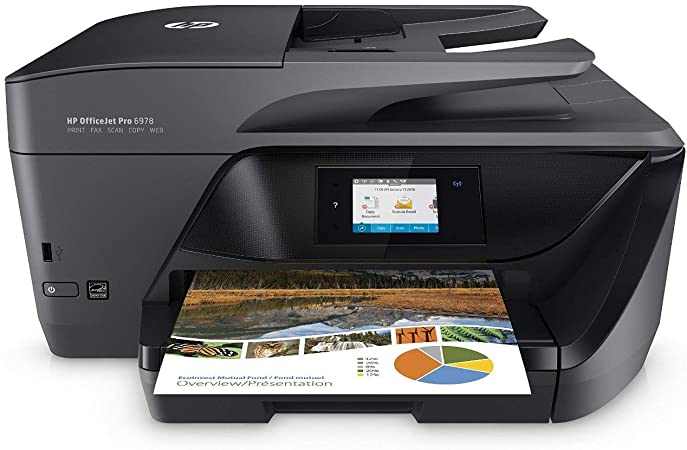 HP OfficeJet Pro 6978 All-in-One Wireless Printer, HP Instant Ink, Works with Alexa (T0F29A)