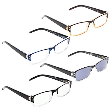 READING GLASSES 4 pack Include Sunshine Readers