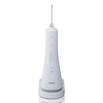 Panasonic Cordless Ultrasonic Oral Irrigator - Portable and Rechargeable - IPX7 Waterproof For Travel And Home- EW1511W (White)