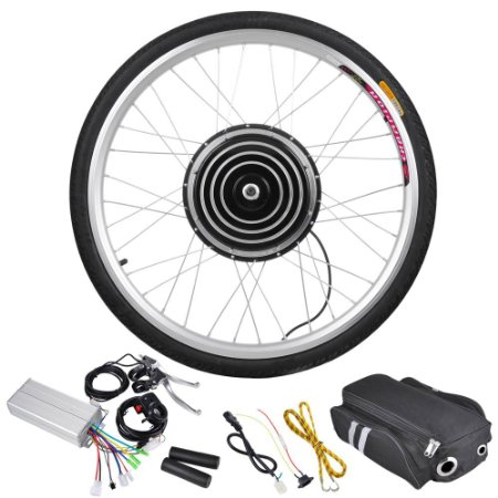 Generic Add-on Motorize Bike 48v 1000w 26 Inch Front Wheel Electric Bicycle Motor Conversion Kit