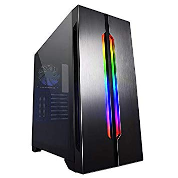 Lian Li LANCOOL ONE Digital SECC/Tempered Glass Gaming Computer Case with Front Panel Addressable RGB LED Black