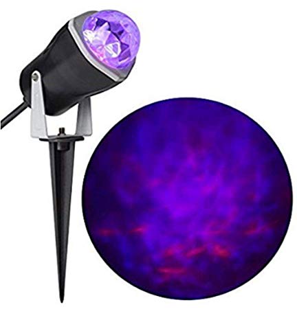 Gemmy Fire and Ice Lightshow Projection Purple / Orange Spotlight