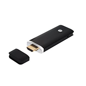 Miracast Dongle, Kimwing 5G Wireless HDMI Streaming Media Player WiFi Display Dongle Receiver for iPhone/iPad, Android Smartphone/Tablet, Mac, Windows, Projectors, HDTV (Black)