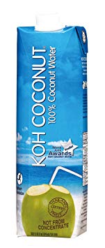 KOH Coconut 100% Coconut Water 1 Liter (12 Pack)