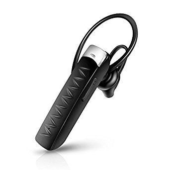 Bestfy Bluetooth Headsets, Wireless V4.1 Earpiece Noise Cancelling Headphones Bluetooth Earbuds with Built-in Mic for iPhone Android Smartphones and Bluetooth-enabled Devices