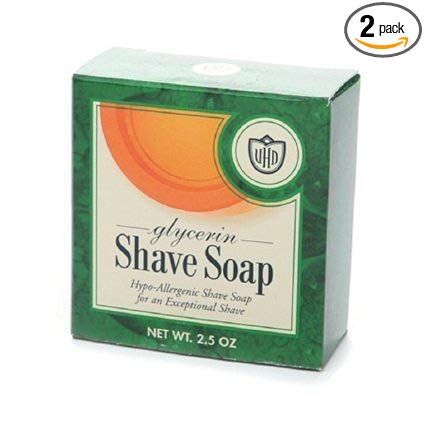 van der Hagen Glycerine Shave Soap - 2 Pack