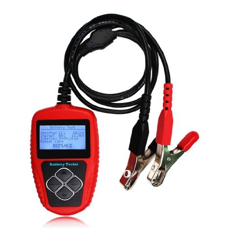 Quicklynks Auto Battery Tester BA101 Automotive 12V Vehicle Battery Analyzer Based on JIS, EN, DIN, SAE and IEC Standards