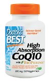 Doctors Best High Absorption CoQ10 200 mg Vegetable Capsules 60-Count