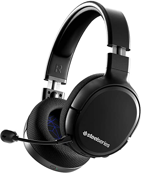 SteelSeries Arctis 1 Wireless Gaming Headset – USB-C Wireless – Detachable ClearCast Microphone – For PS4, PC, Nintendo Switch and Lite, Android – Black