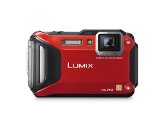 Panasonic DMC-TS6R LUMIX WiFi Enabled Tough Adventure Camera Red