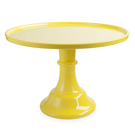 Cakewalk 6466 Melamine Cake Stands, One Size, Yellow