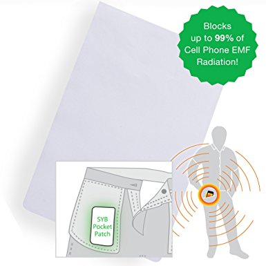 SYB Pocket Patch, Cell Phone EMF Protection Shield, 2-Pack