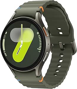 SAMSUNG Galaxy Watch 7 44mm GPS AI Smartwatch w/Energy Score, Wellness Tips, Heart Rate Tracking, Sleep Monitor, Fitness Tracker, 2024, Green (Renewed)