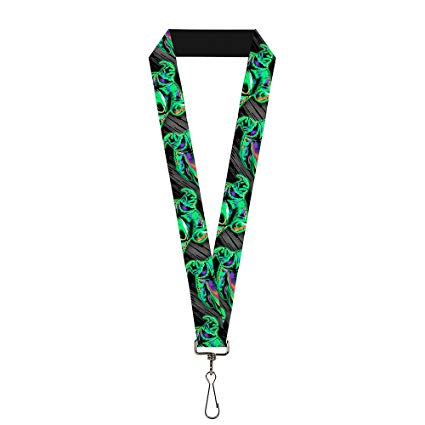 Buckle Down Lanyard - 1.0 - Oogie Boogie Pose Electric Glow Accessory