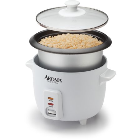 Aroma 6-Cup Pot-Style Rice Cooker